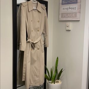 London fog trench coat